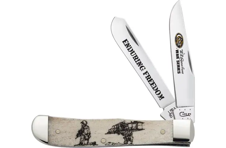 Case War Series Trapper Folding Knife - view 2
